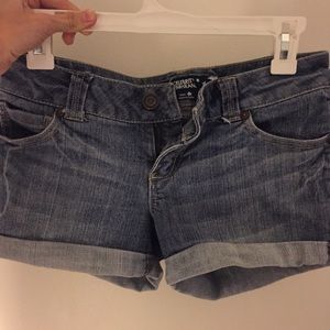 Blue Denim Shorts